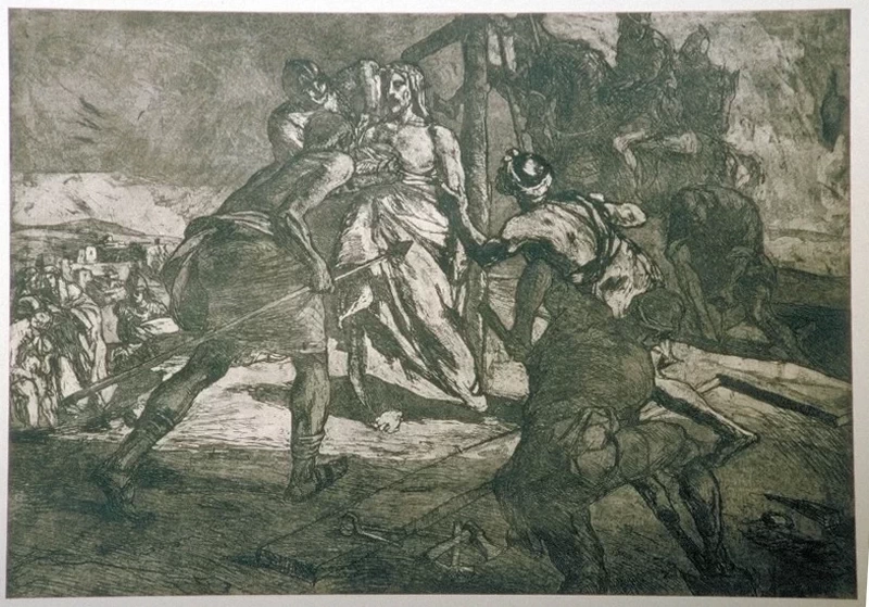 Via Crucis, Gesù Cristo inchiodato alla croce